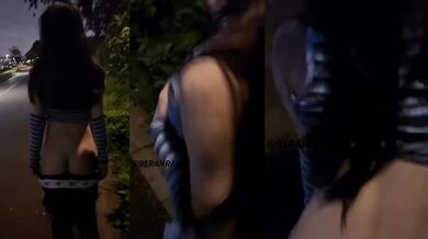 大路上野战拉过来就干 很听话，很正点 屁股很翘